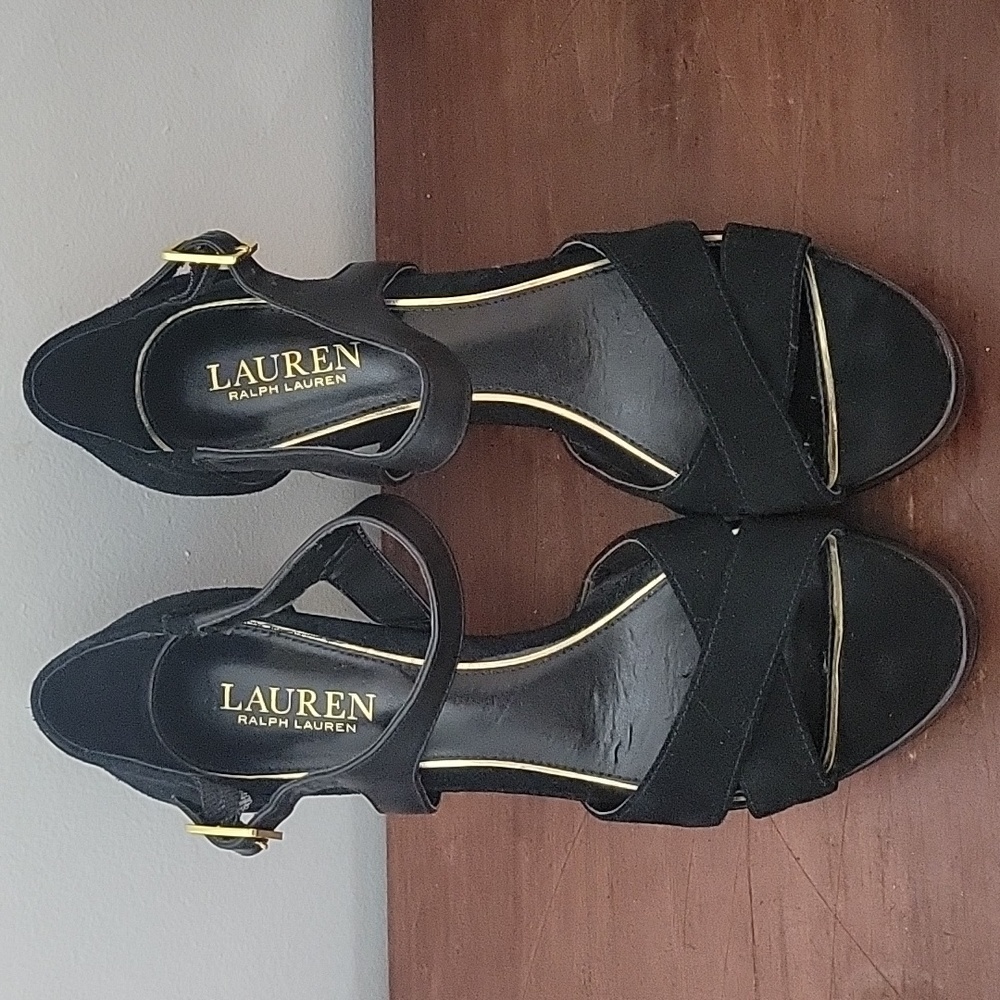 Ralph Lauren high heel sandals